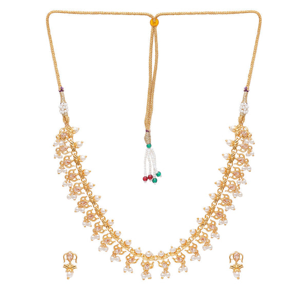 Women's Apsara Antique Inspired Jewellery Set - Voylla