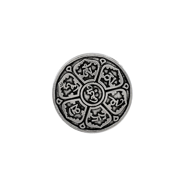 Men's Bodhi Om Mani Padme Hum Brooch - Voylla