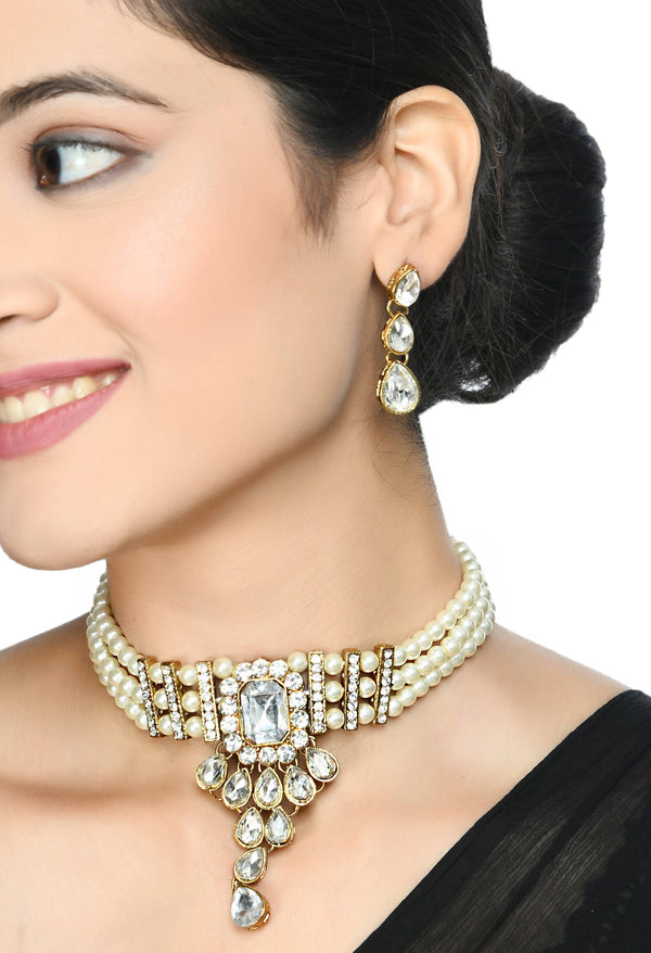 Indiakreations Latest Design Necklace Set Mangalsutra Jkms_073