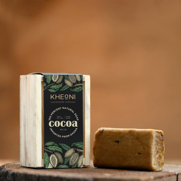 Black Cocoa Soap -  KHEONI