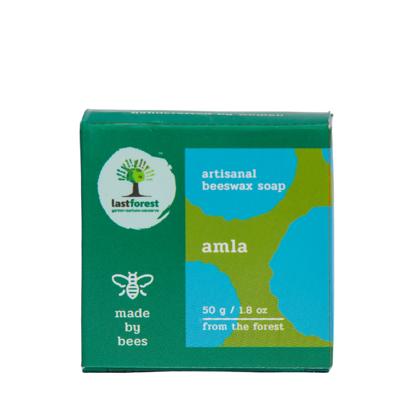 Artisanal Handmade 'Pebbles' Beeswax Soap - Amla - Last Forest