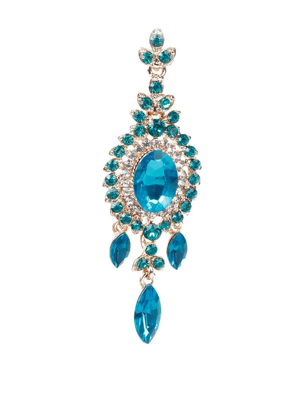 Women's Blue Teardrop Earring - Odette