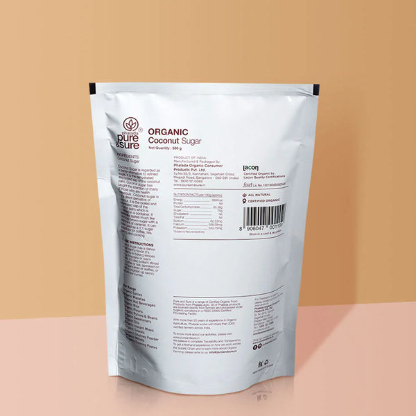 Organic Coconut Sugar-500 g Regular price-Pure & Sure