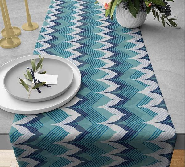 Lush Emerald Bliss Table Runner