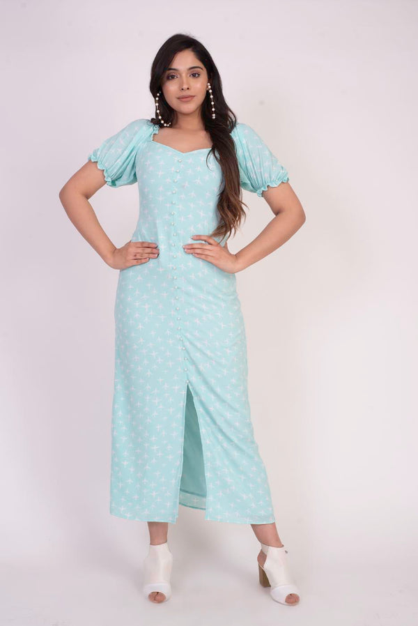 Women's Aeroplane Dress - Khumaar- Shuchi Bhutani