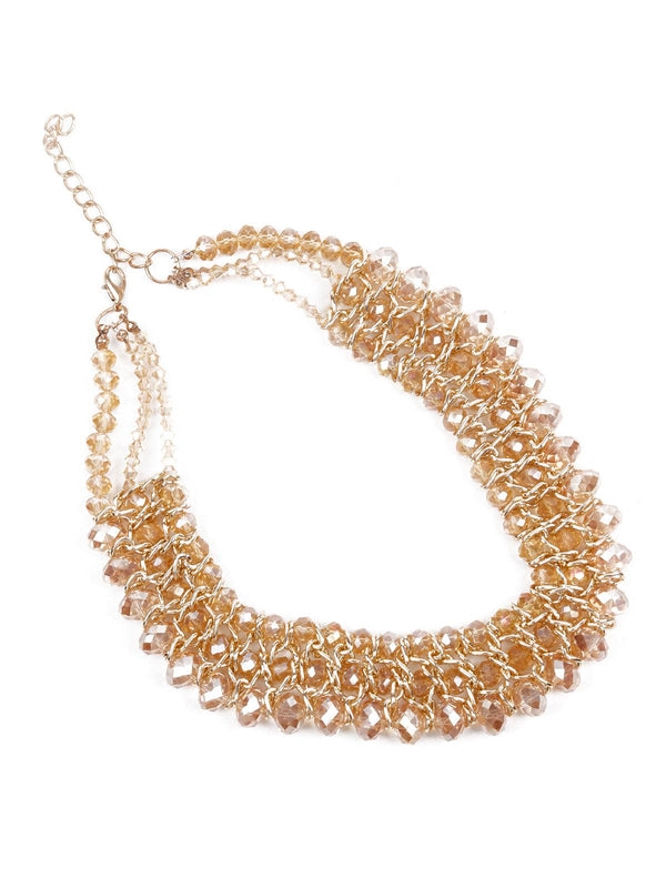 Women's Lovely Beaded Choker Neck Piece - Odette