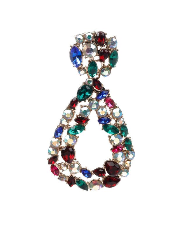 Women's Multicolored Hoop Earring - Odette