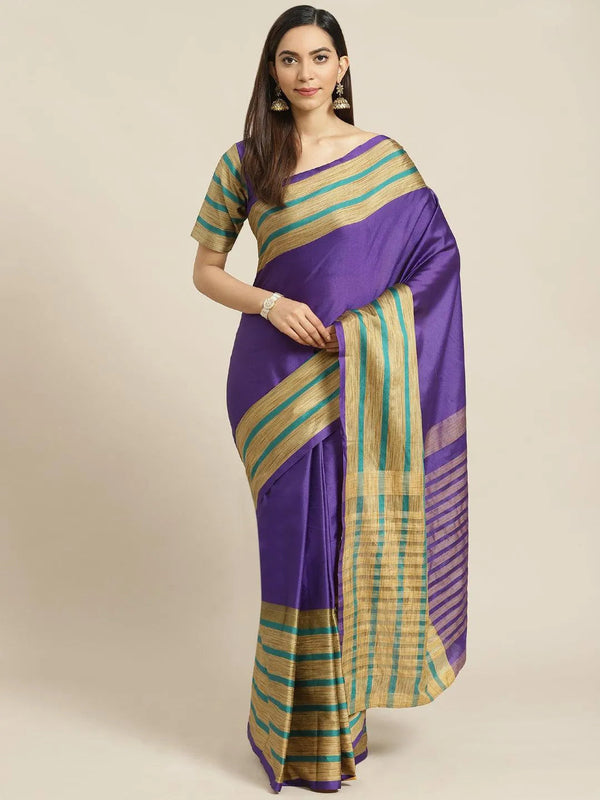 Multicoloured Printed Polyester Saree - Jashvi