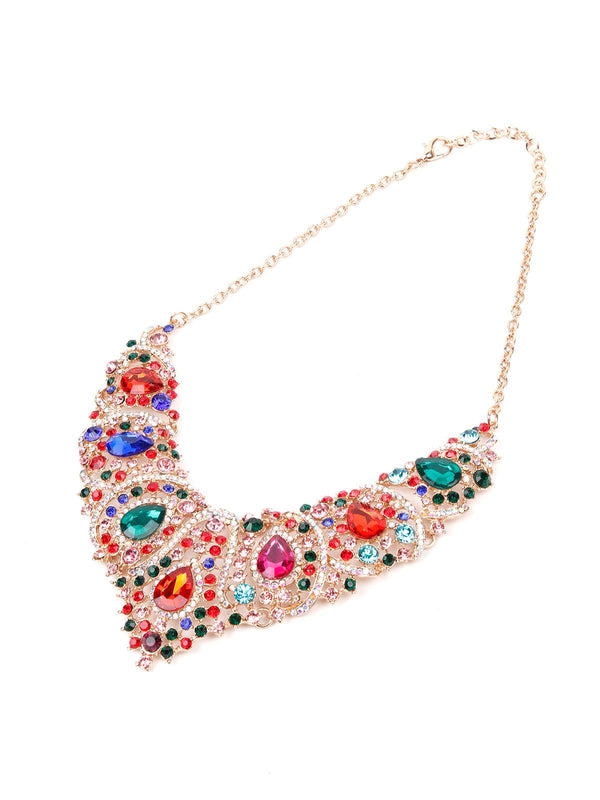 Women's Multicoloured Stones Set - Odette