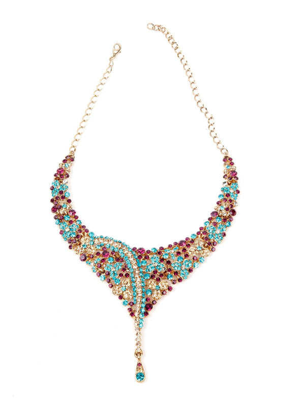 Women's Multicoloured Stones Set - Odette