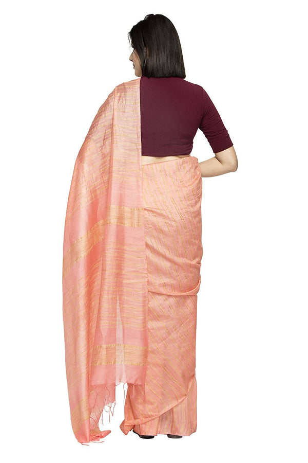 Women's Bhagalpuri Silk Sarees With Blouse Mfsaree_003 - Moeza