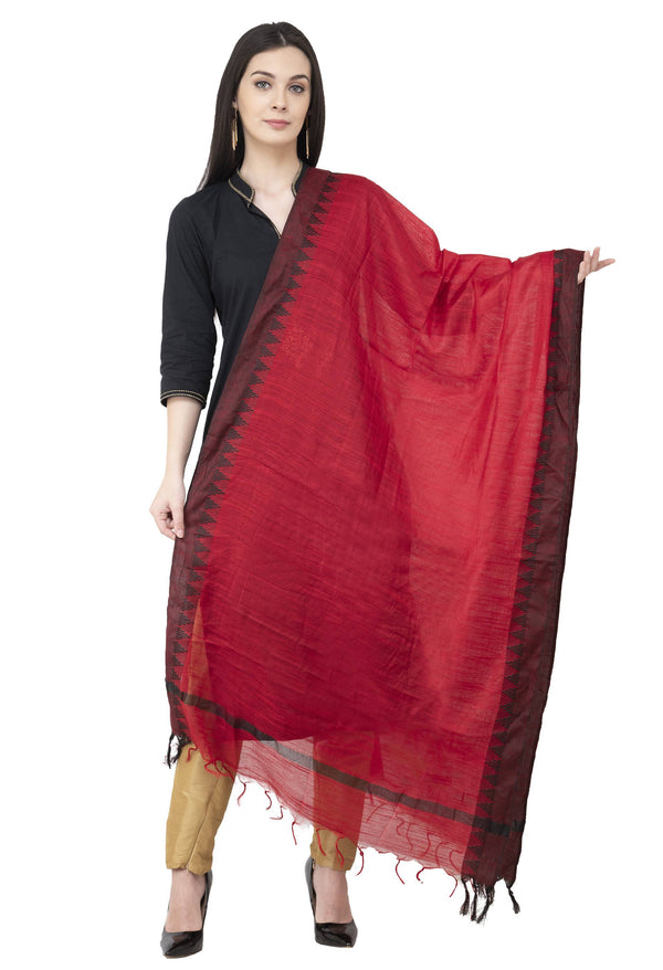 A R SILK Golden Color Fancy Silk Dupattas and Chunnis