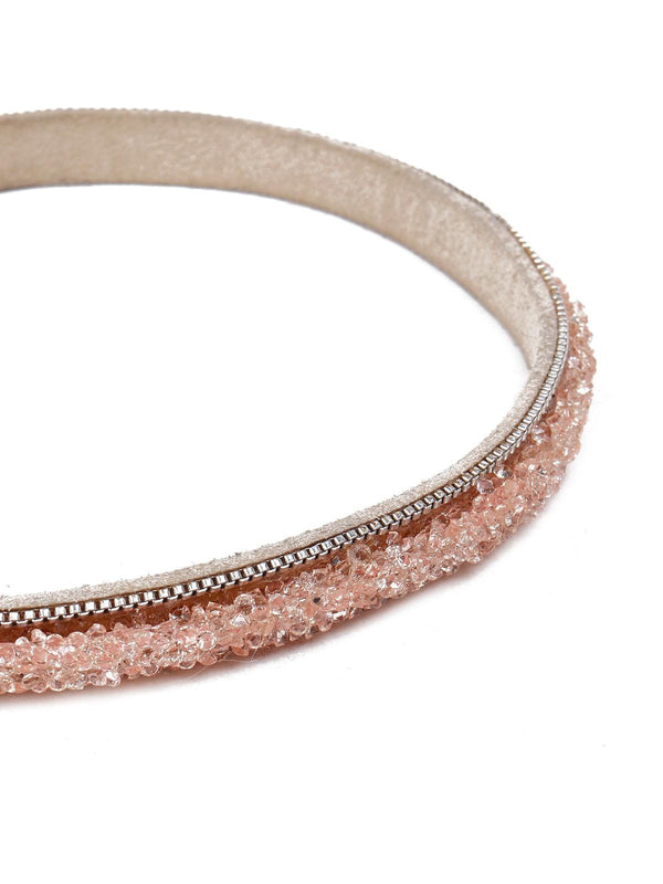 Women's Sleek Rose Gold Bracelet - Odette