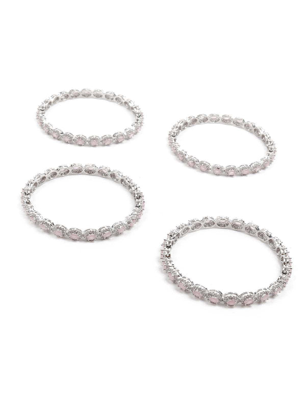 Women's Sparkling German Rhodium Embellished Bracelet - Odette