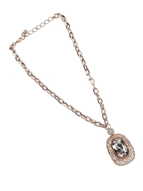 Women's Sparkling Stone Long Neck Piece - Odette