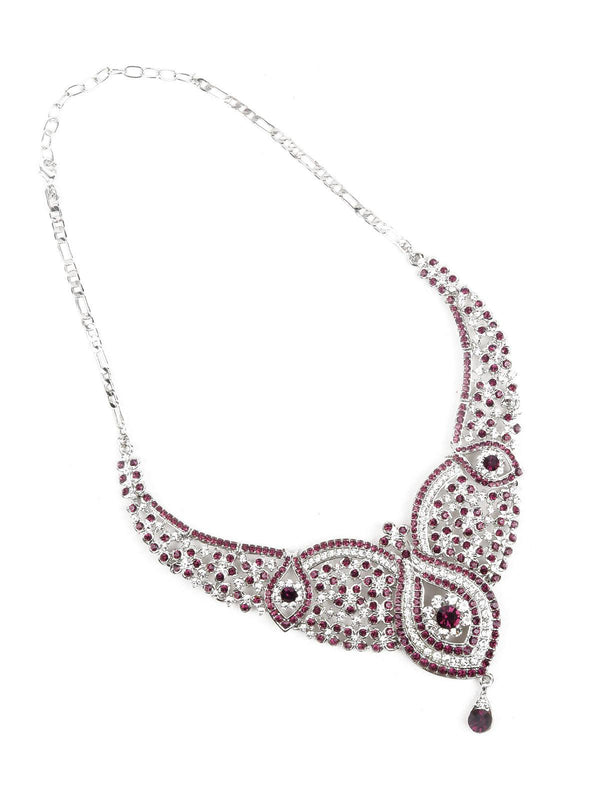 Women's Sparkling Stones Choker Neck Piece - Odette