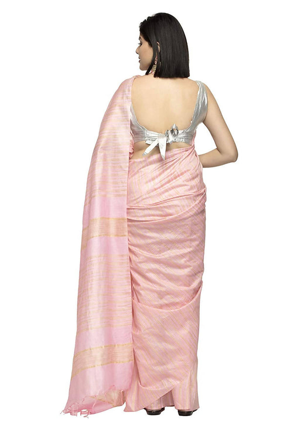 Women's Bhagalpuri Silk Sarees With Blouse Mfsaree_011 - Moeza