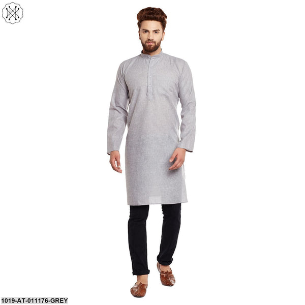 Men's Cotton Linen Kurta - Sojanya