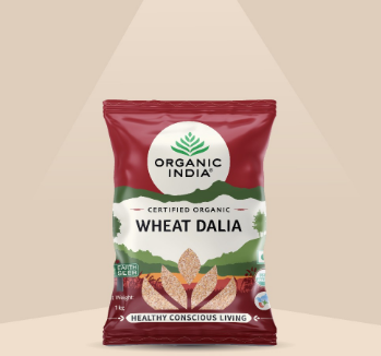 Organic Wheat Porridge Gehun Ki Dalia 500G - Organic India