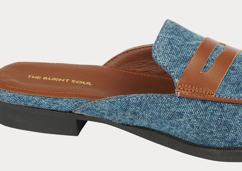 Women's jheel-mules The Burnt Soul - Indiakreations