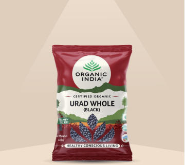 Urad Whole Black 500G - Organic India