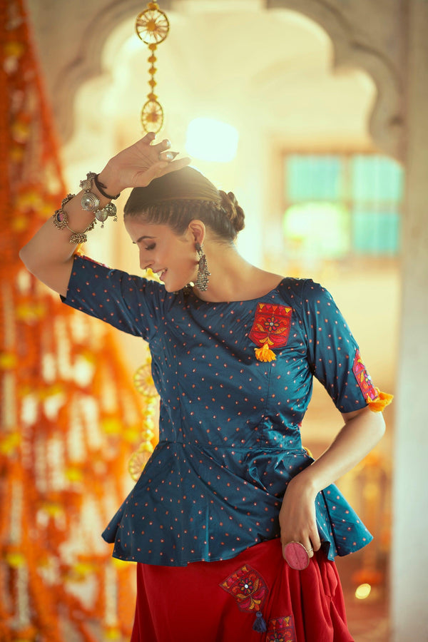 Stylish Embroidered Silk Festive Wear Maroon Lehenga Choli - Indiakreations