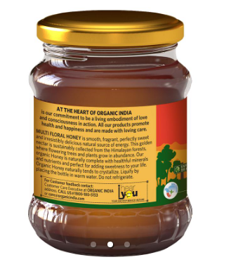 Organic Honey Multi Floral 250G - Organic India