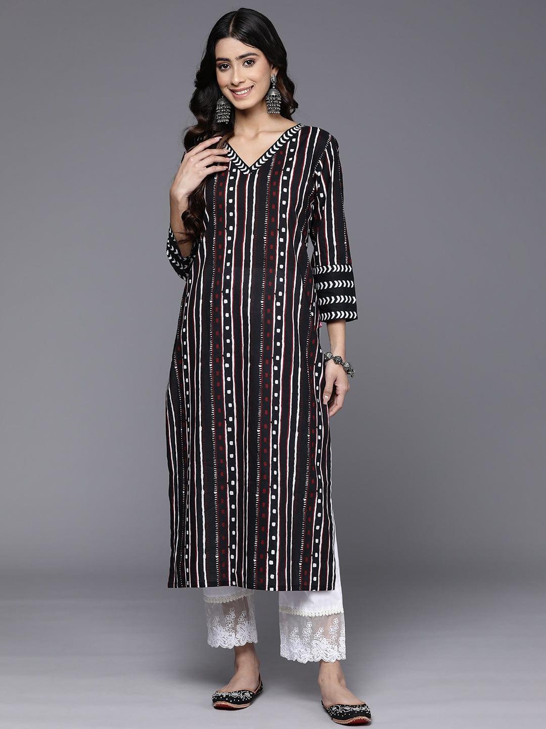 Varanga Printed Pure Cotton Kurta - Indiakreations