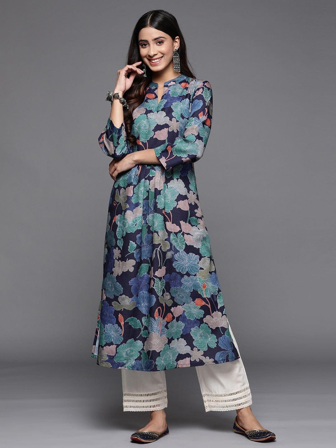 Varanga Women Floral Printed Kurta - Indiakreations