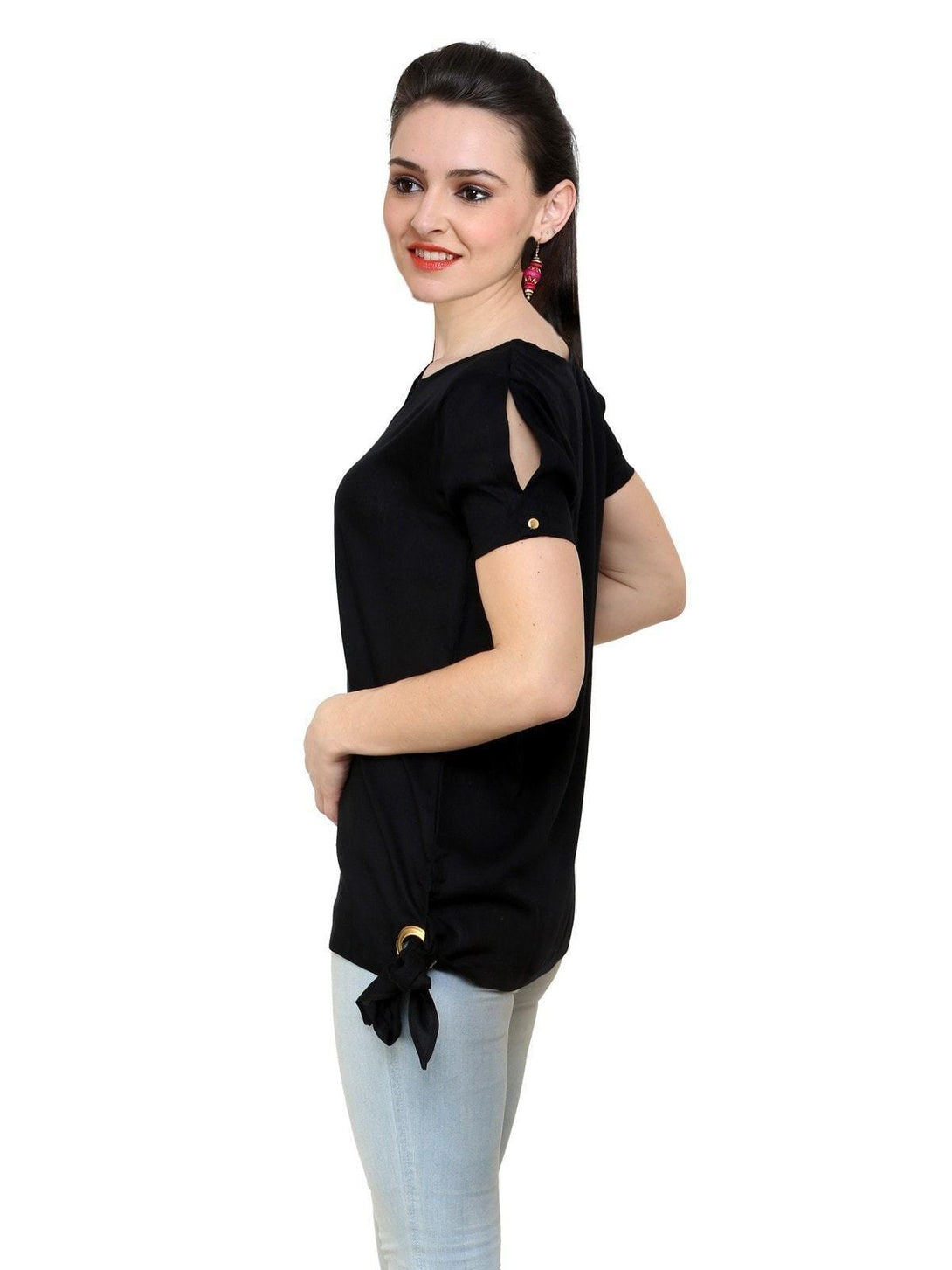 Women's Knotted Top - Pannkh - Indiakreations