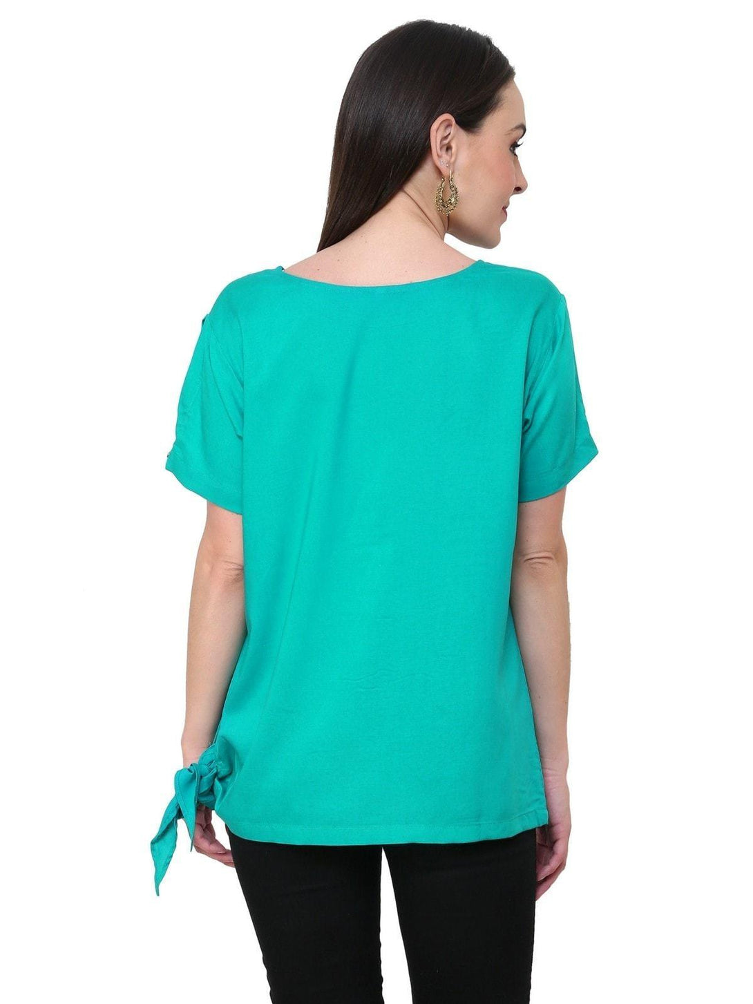 Women's Knotted Top - Pannkh - Indiakreations