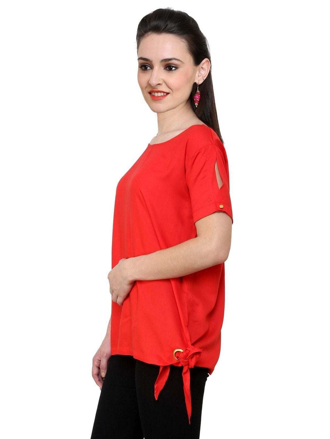 Women's Knotted Top - Pannkh - Indiakreations