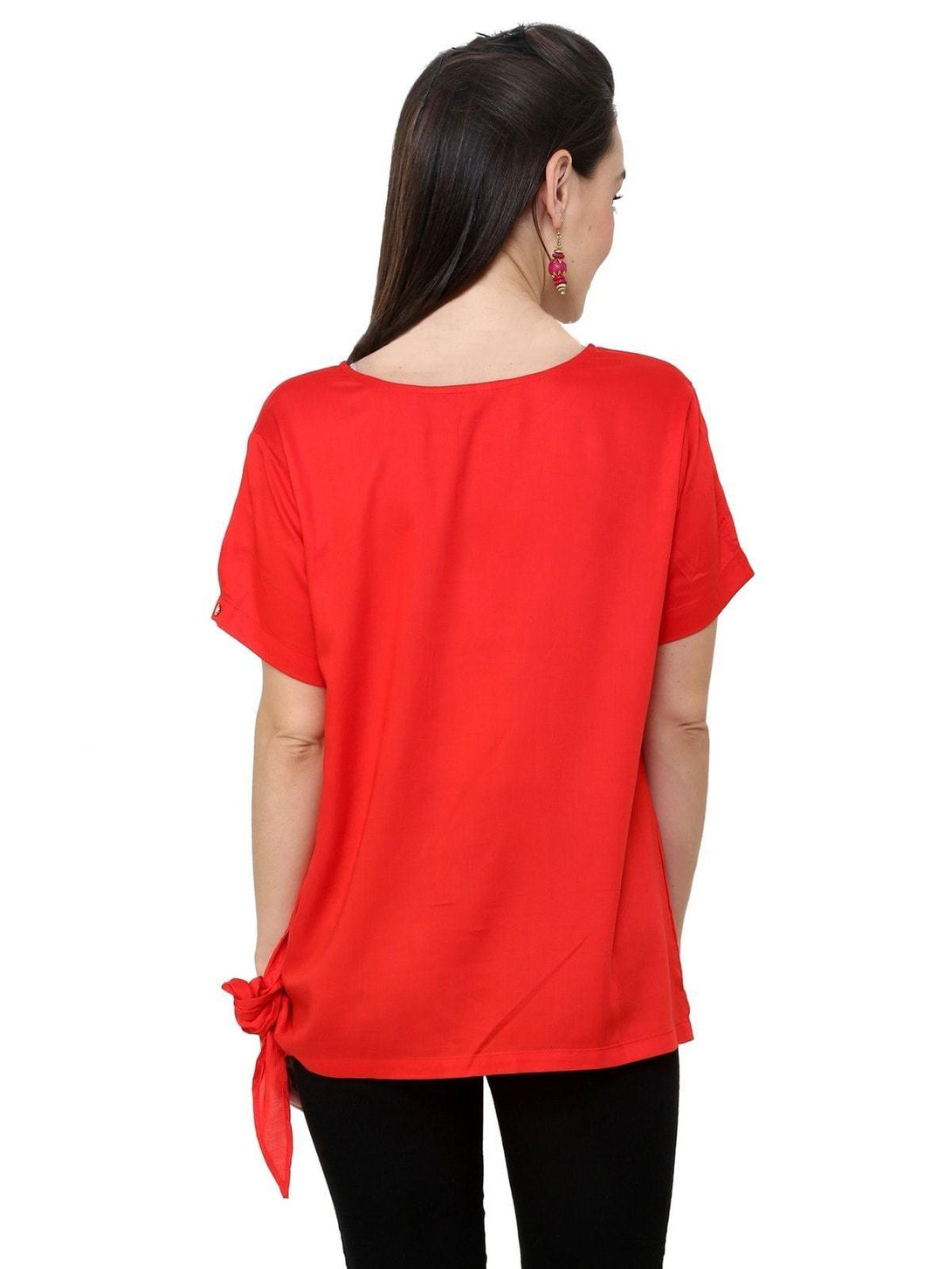 Women's Knotted Top - Pannkh - Indiakreations