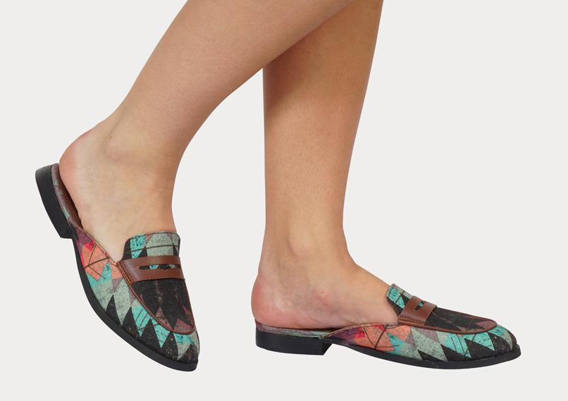 Women's kona-mules The Burnt Soul - Indiakreations