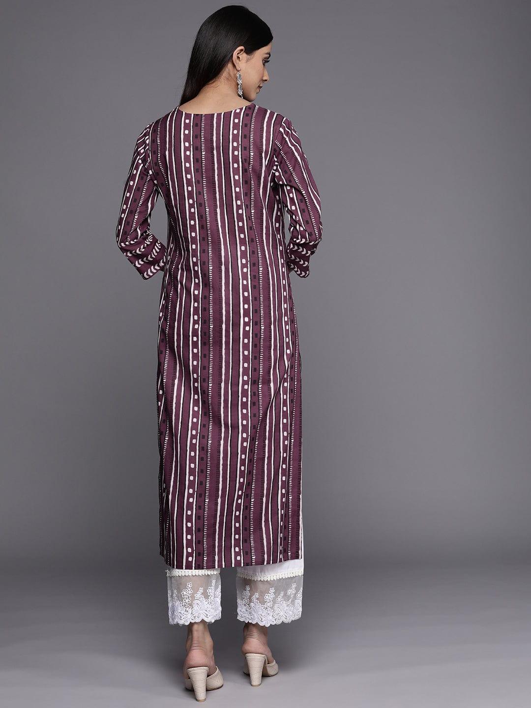 Varanga Geometric Printed Kurta - Indiakreations