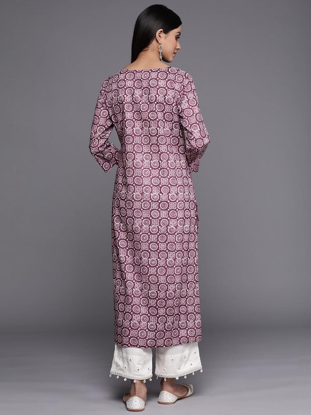 Varanga Geometric Printed Kurta - Indiakreations