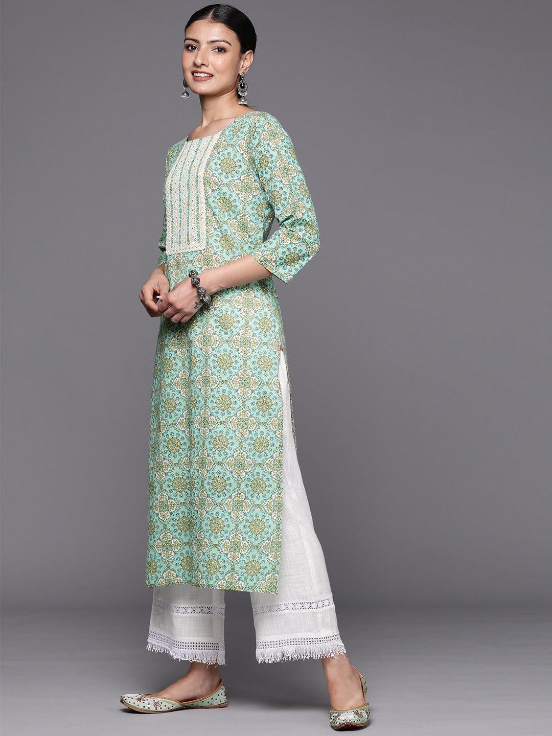 Varanga Women Floral Printed Floral Kurta - Indiakreations