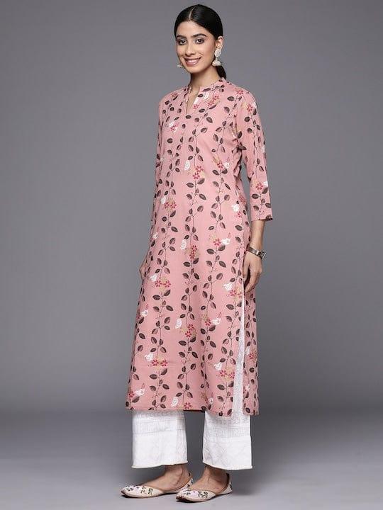 Varanga Floral Printed Kurta - Indiakreations