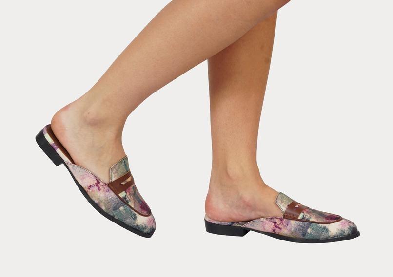 Women's kahini-mules The Burnt Soul - Indiakreations