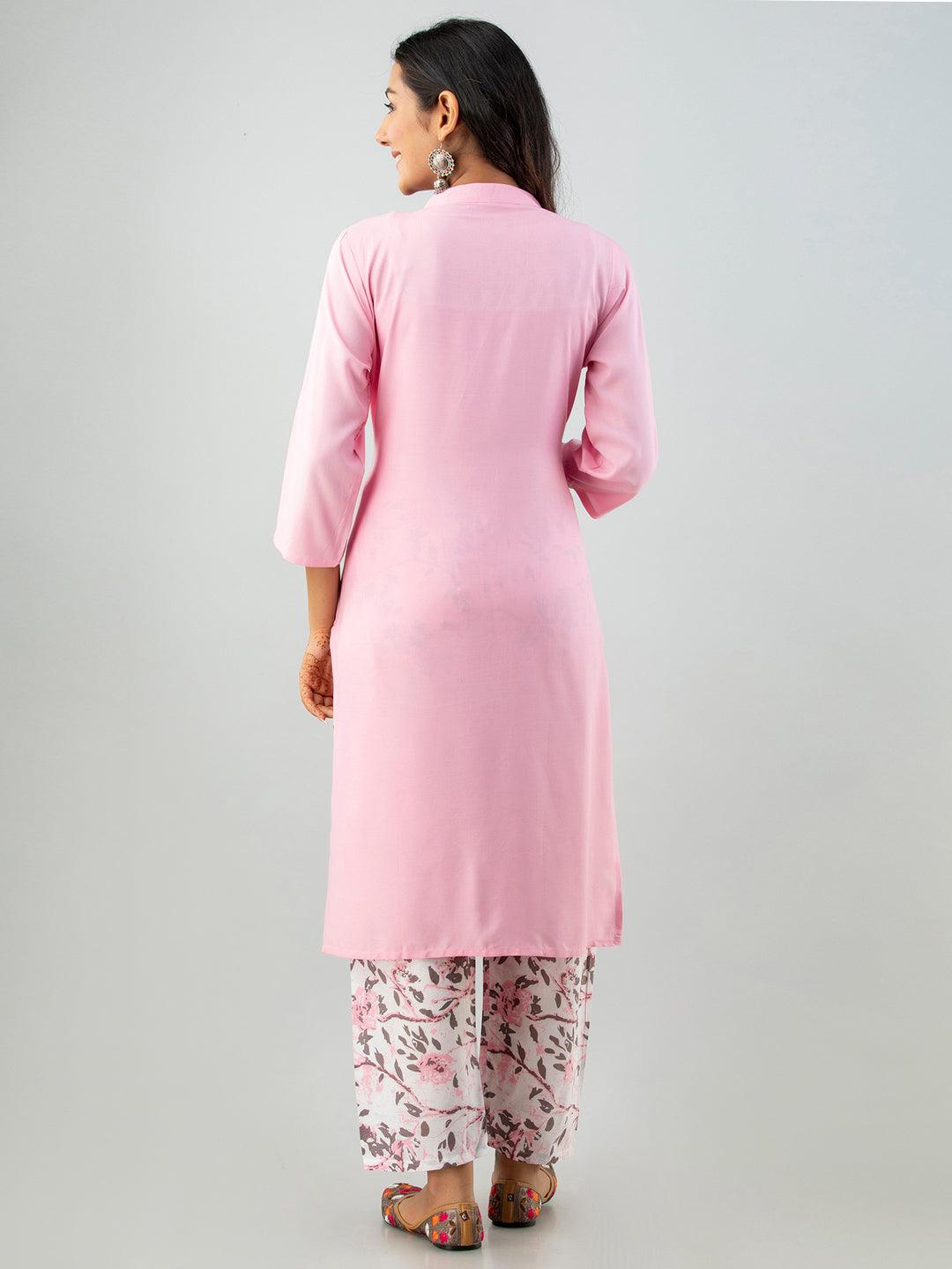 Rayon Kurta Set For Women's - Noz2Toz - Indiakreations