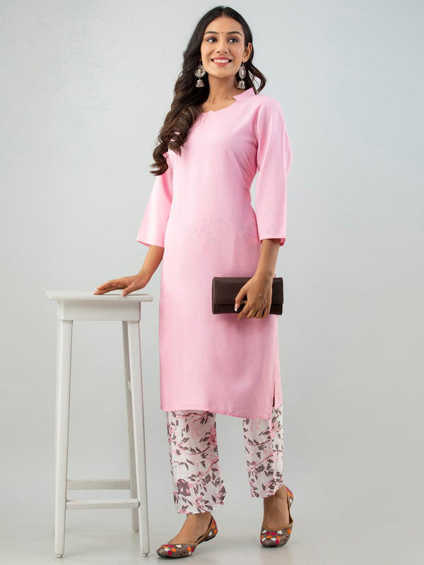 Rayon Kurta Set For Women's - Noz2Toz - Indiakreations