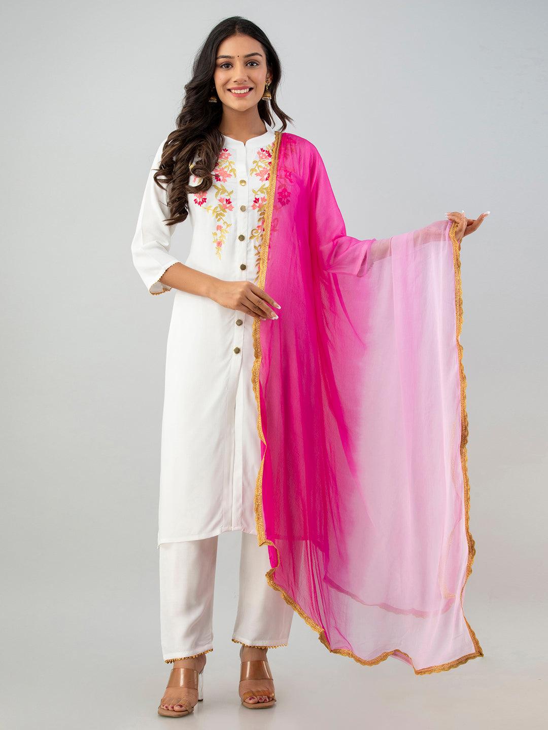 Rayon Kurta Set For Women's - Noz2Toz - Indiakreations