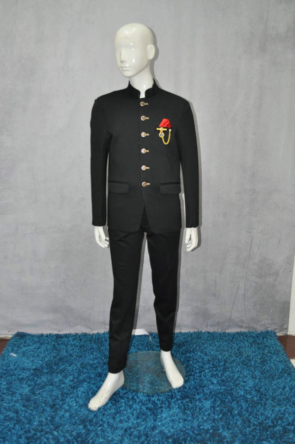 Slate Black Royal Boys Suit