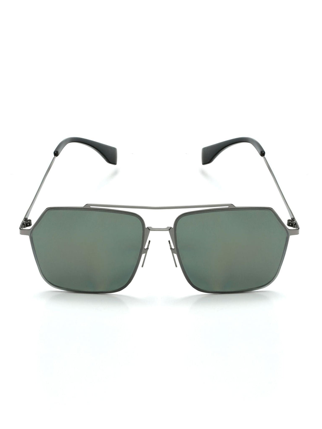 Women's Unisex Black & Grey-Toned Aviator Sunglasses - Jazz and Sizzle - Indiakreations