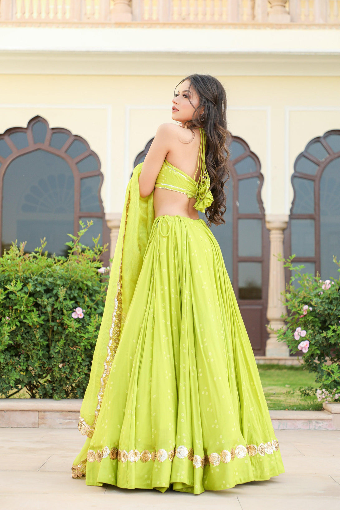 Women's Kalki Lehenga Set - Baisacrafts - Indiakreations