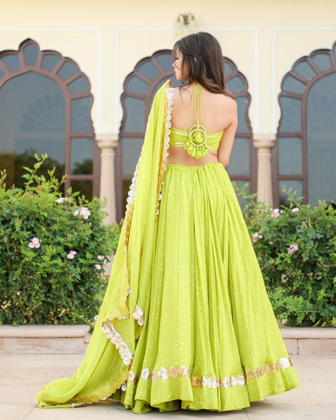 Women's Kalki Lehenga Set - Baisacrafts - Indiakreations