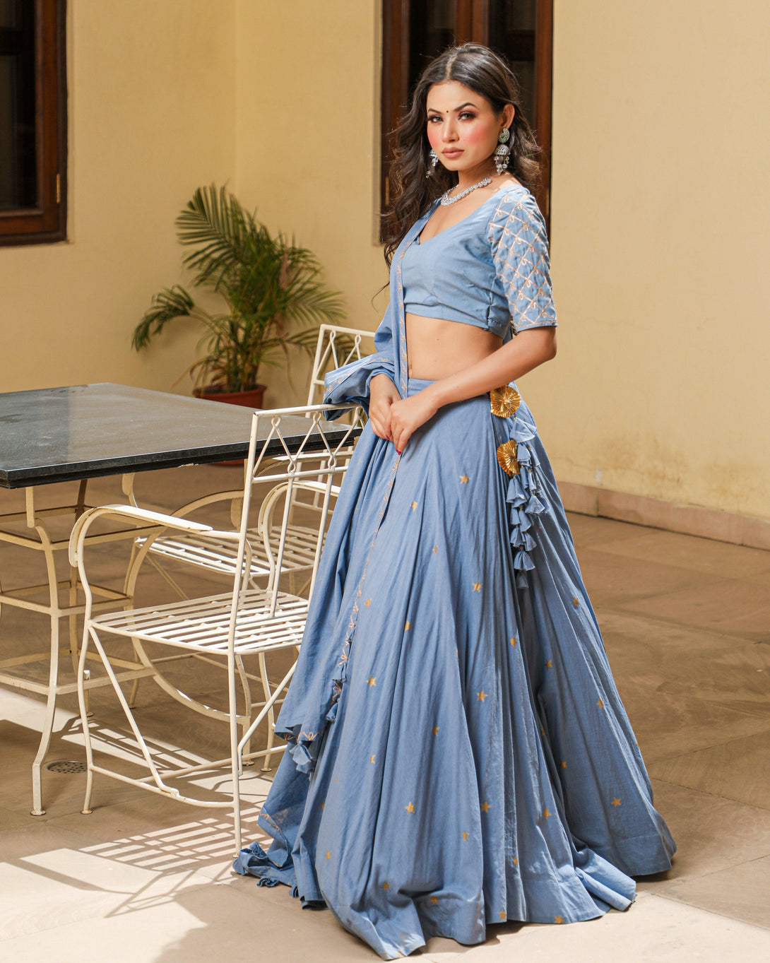 Women's Katya Lehenga - Baisacrafts - Indiakreations