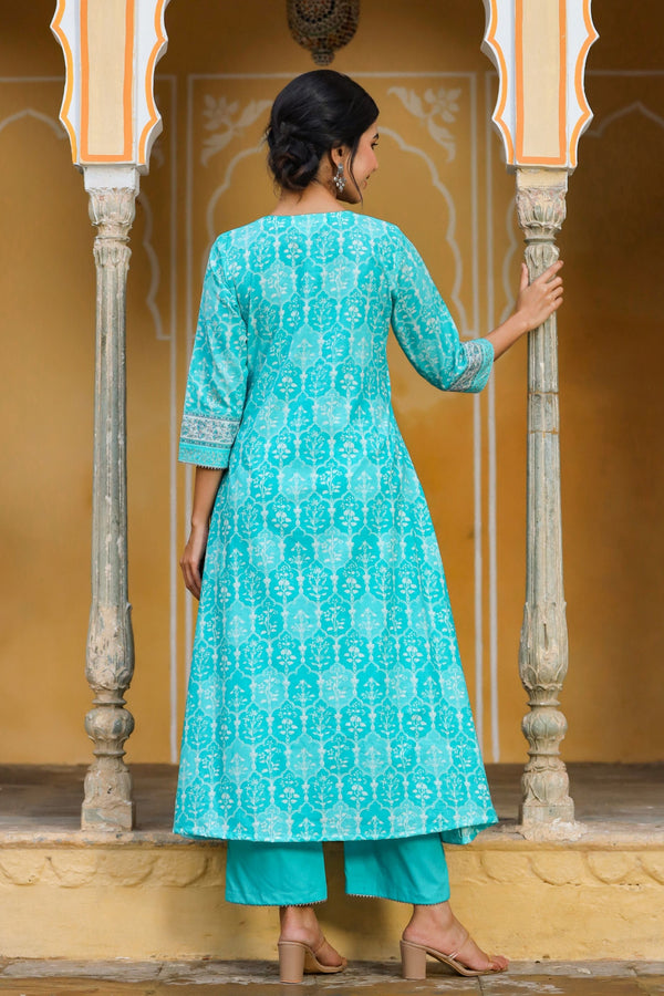 Mystique A Line Kurta Palazzo Set