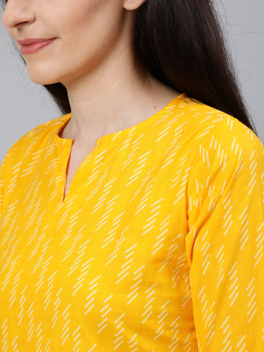 Women Yellow Printed Night Suit | NOZ2TOZ - Made In INDIA.