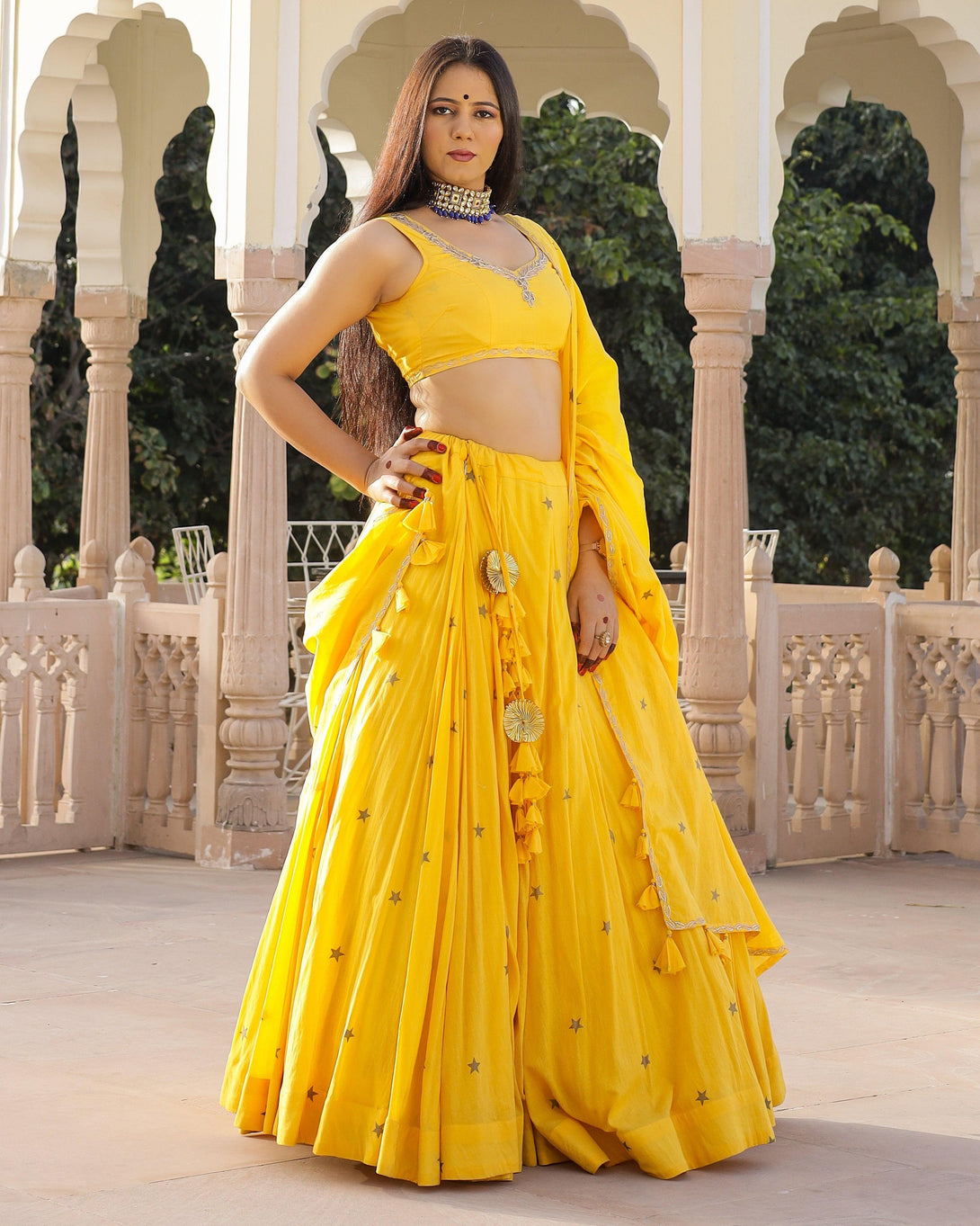 Women's Shaili Lehenga - Baisacrafts - Indiakreations